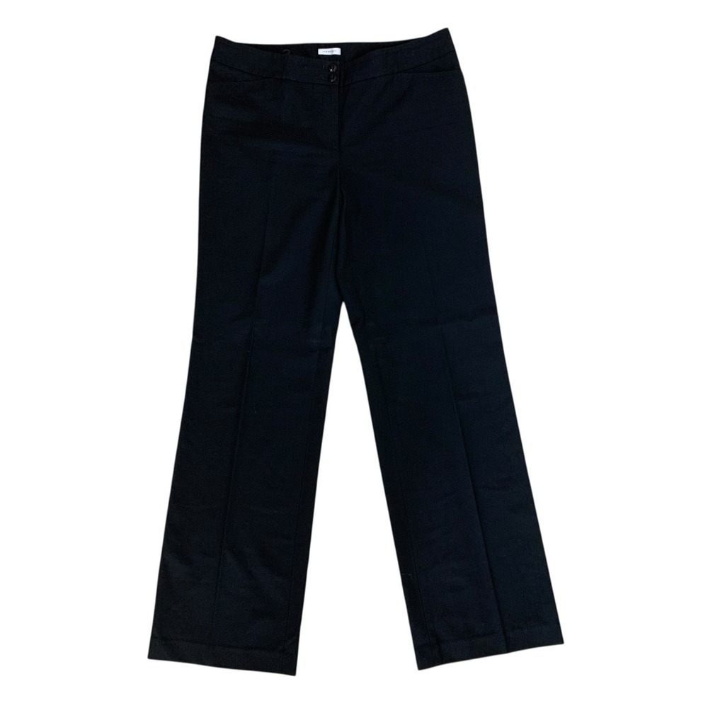 Semantiks Black Career Dress Pants 8 Workwear Tailored Straight Leg Minimalist
